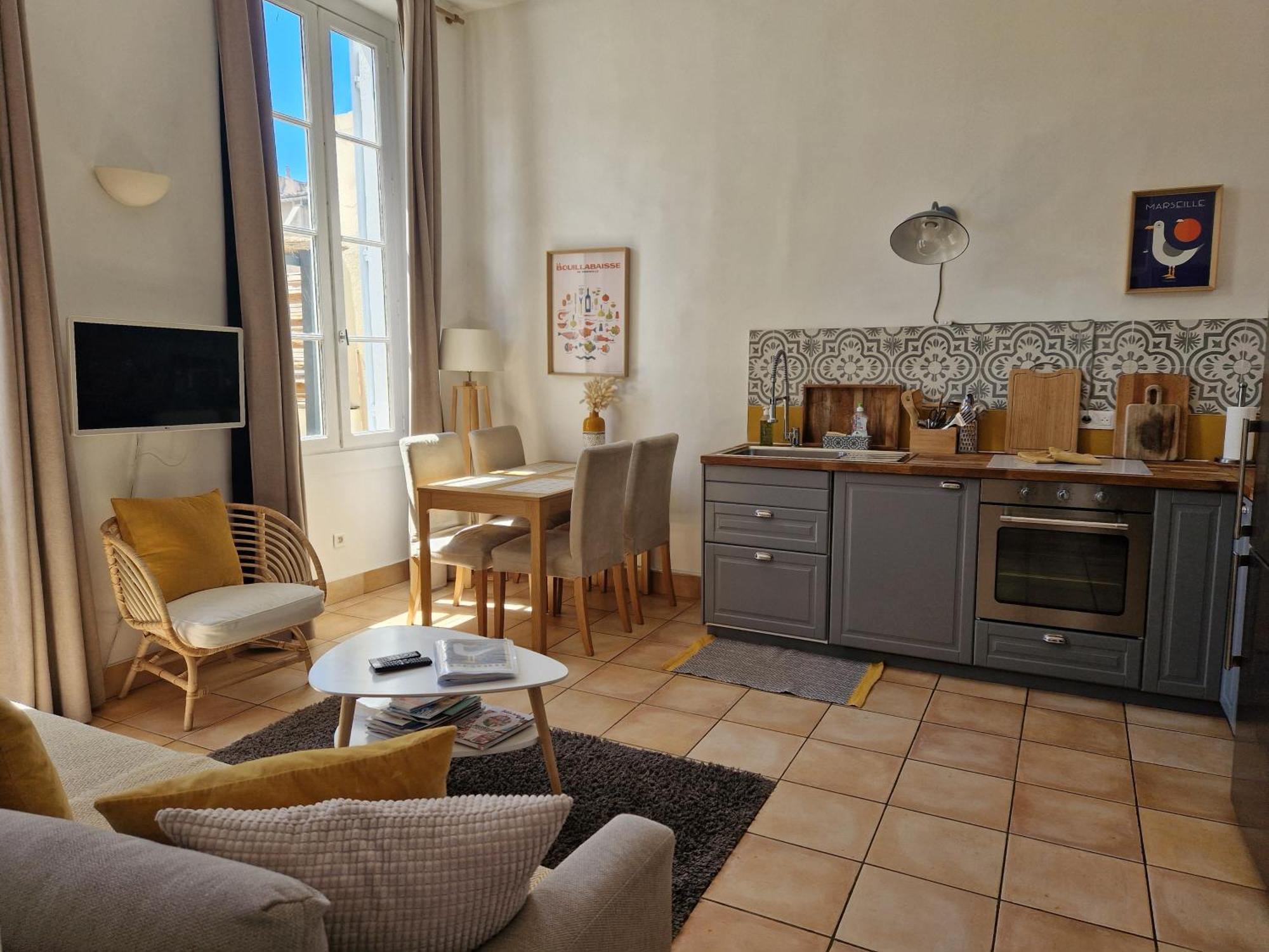 Superbe 2 Pieces Avec Grande Terrasse, Classe *** Marseille Exteriör bild